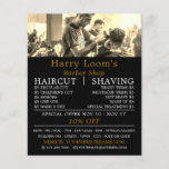 Hair Cut, Men's Barbers Advertising Flyer<br><div class="desc">Hair Cut,  Men's Barbers Advertising Flyers By The Business Card Store.</div>