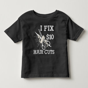 Hair Dresser Barber Hair Stylist Gift Salon Owner Toddler T-shirt