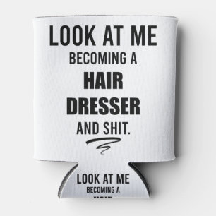 Hair Dresser Graduation Gifts Beautician Gift Idea Can Cooler