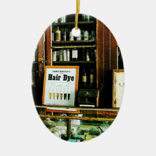 Hair Dye Ceramic Ornament