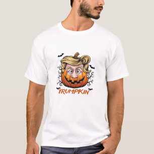 Hair Funny Pumpkin Halloween Boo - Political Humor T-Shirt