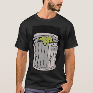 Hair garbage trash can T-Shirt