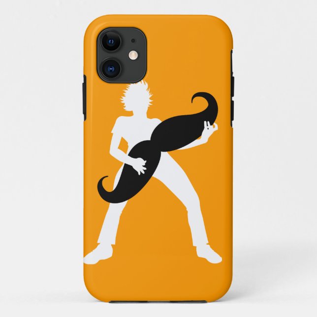 Hair Guitar Case-Mate iPhone Case (Back)