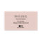 Hair & Nail Salon Gold Drips Blush Pink Typography