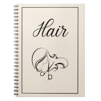 Hair Notebook | Warm Beige Notebook