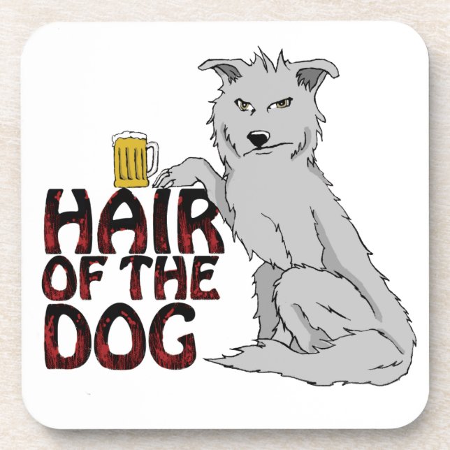 Hair of the Dog Coaster Set (Front)