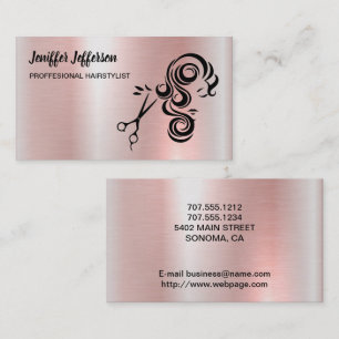 Hair Salon Business Card