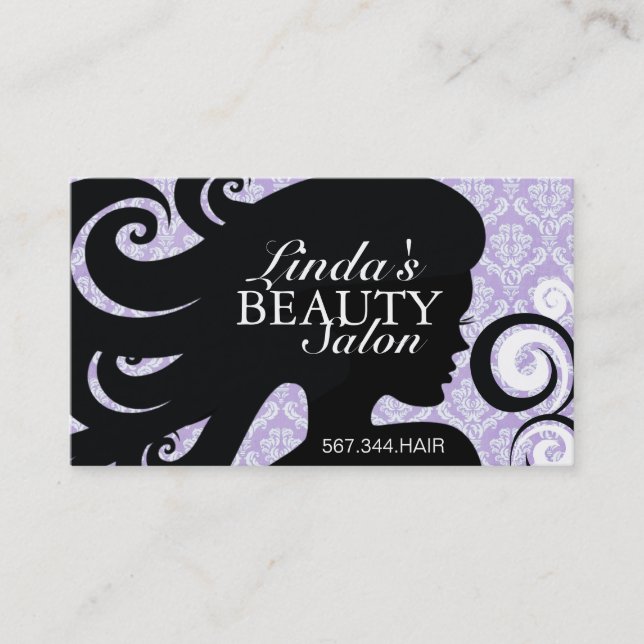 HAIR SALON BUSINESS CARD (Front)
