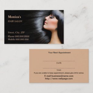 Hair Salon Business Card