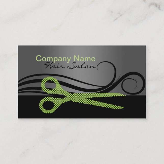 hair salon business cards (Front)