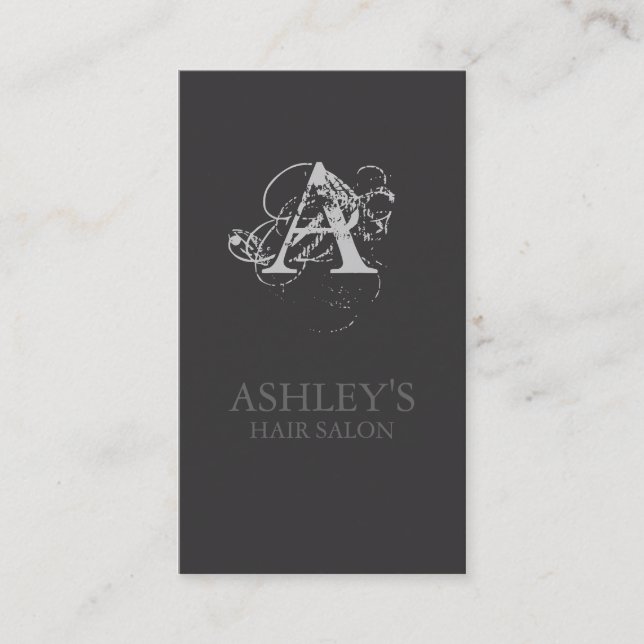 Hair Salon - Business Cards (Front)