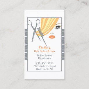 Hair Salon Business Cards