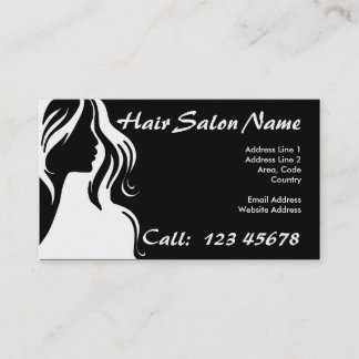 Hair Salon Business Theme Collection Business Card