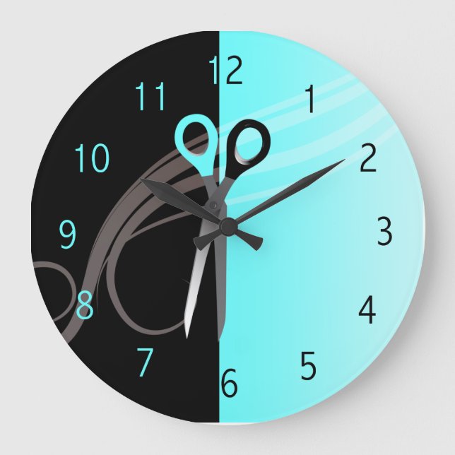 Hair salon clock (Front)