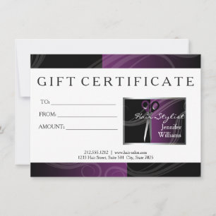 Hair Salon gift cards