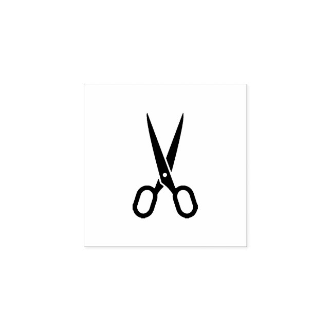 Hair Salon Loyalty Card Rubber Stamp (Imprint)