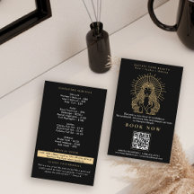 Hair Salon Nails Makeup Lashes Tarot Marketing QR