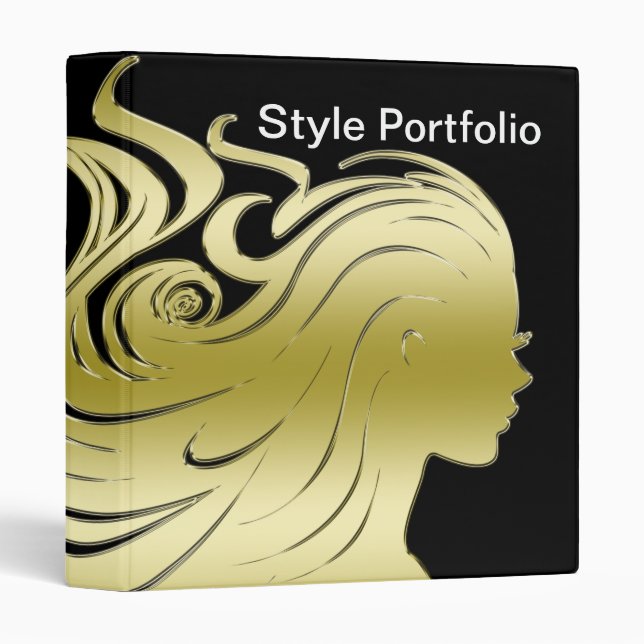Hair Salon Style Binder (Front/Spine)