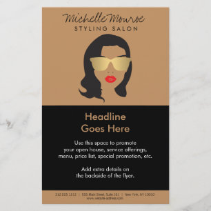 Hair Salon, Stylist, Beauty Girl II Flyer
