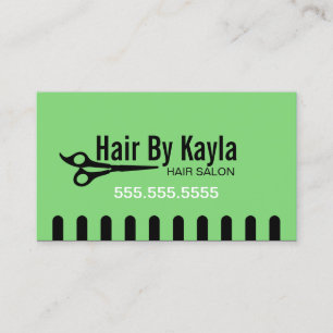 Hair Salon Stylist with Appointment Light Green