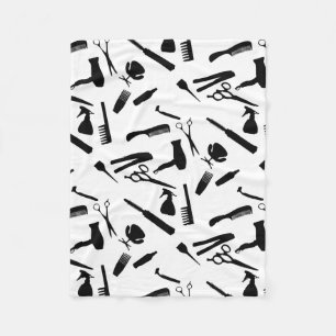 Hair Salon Tools Fleece Blanket