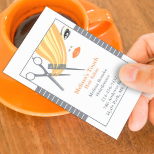Hair Salon with Appointment Business Cards