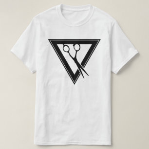 hair scissors triangle T-Shirt