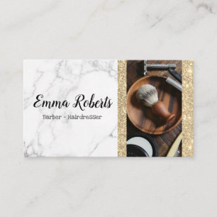 Hair Shop Scissors Hairdressing Salon Barber Shop Business Card