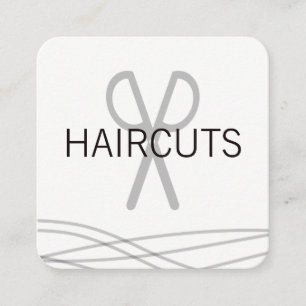 Hair Stylist Appointment Card