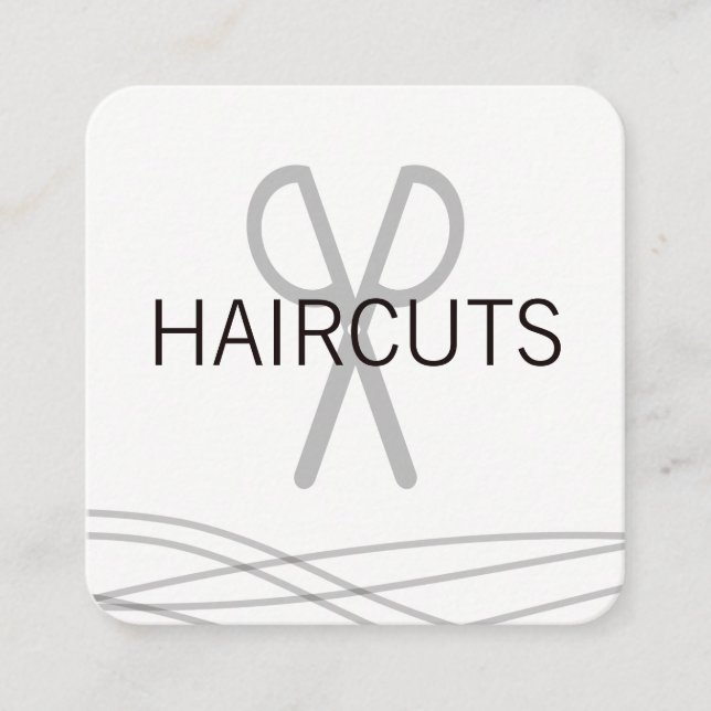 Hair Stylist Appointment Card (Front)