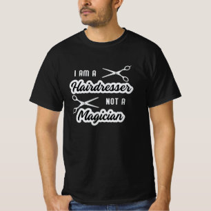 Hair Stylist Barber Scissors Hair Hairdresser Gift T-Shirt