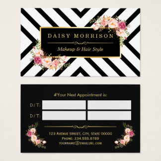 hair stylist business card