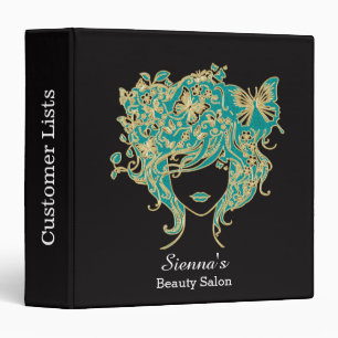 Hair stylist binder