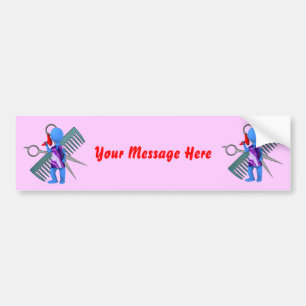 Hair Stylist Bumper Sticker