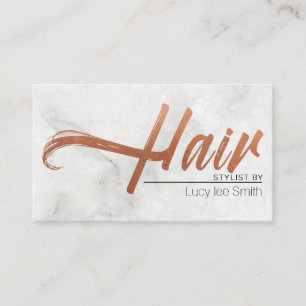 Hair Stylist Business Card