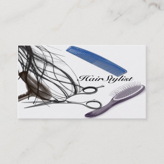 hair stylist business card (Front)