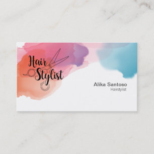Hair Stylist Business Card