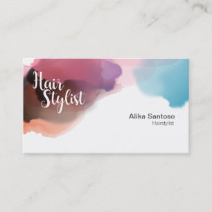 Hair Stylist Business Card