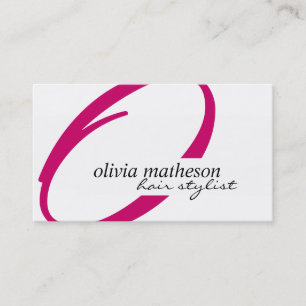 Hair Stylist Business Cards