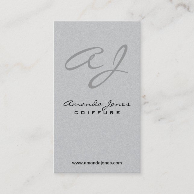 Hair Stylist - Business Cards (Front)