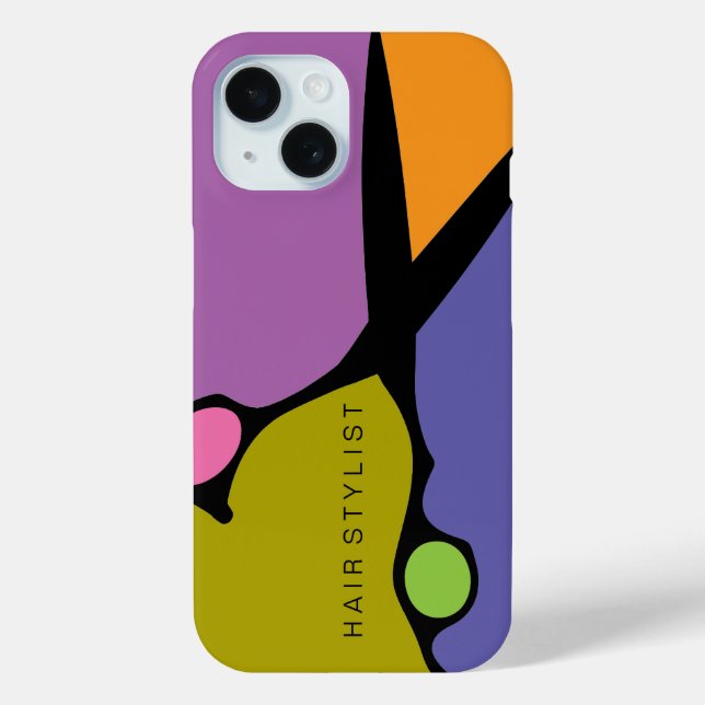 Hair Stylist Case-Mate iPhone Case (Back)