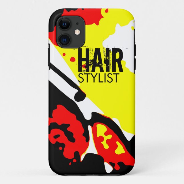 Hair Stylist Case-Mate iPhone Case (Back)