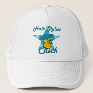 Hair Stylist Chick #7 Trucker Hat