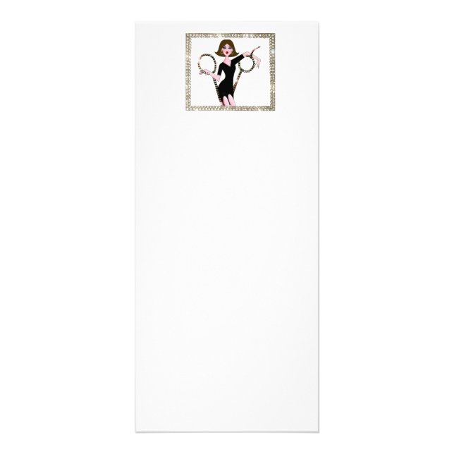 Hair Stylist Diva Rack Cards (Front)