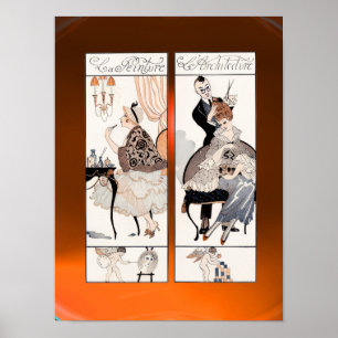 HAIR STYLIST ,FASHION BEAUTY SALON MAKE UP ARTIST POSTER