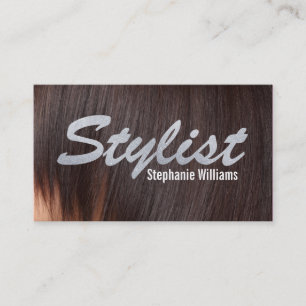 Hair   Stylist / Glitter Appointment Card