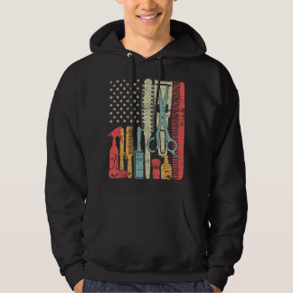 Hair Stylist Hairdresser Barber Salon Rhinestone Hoodie