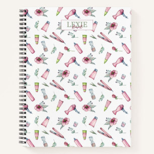 Hair Stylist, Hairdresser Beauty Salon Custom Notebook