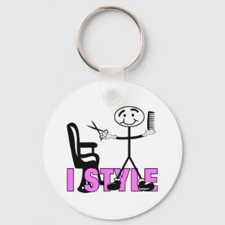 Hair Stylist Keychain