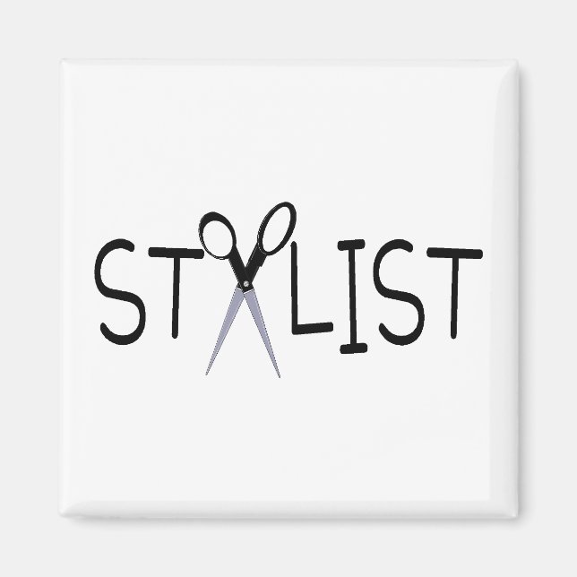 Hair Stylist Magnet (Front)